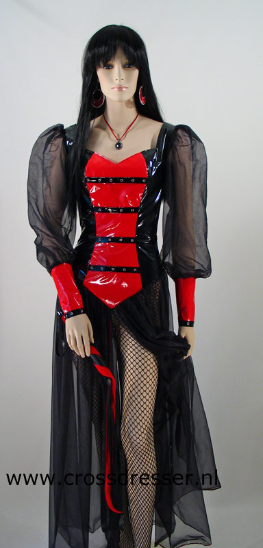 High Priestess Costume, Original High Quality Mistress / Domina Crossdresser Design by Crossdresser.nl - photo 16. 