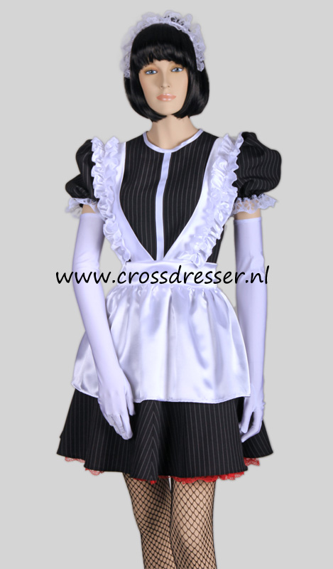 Super Sexy French Maid Costume / Uniform from our Sexy French Maids Collection, Original designs by Crossdresser.nl