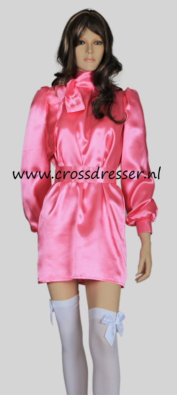 Satin Lust Sissy Maid Costume / Uniform, Original Sissy Maid Designs by Crossdresser.nl - photo 1.